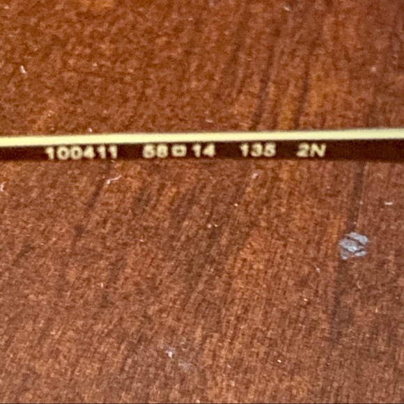 Michael Kors Aviator Sunglasses MK50001 Gold Frame - Picture 4 of 12